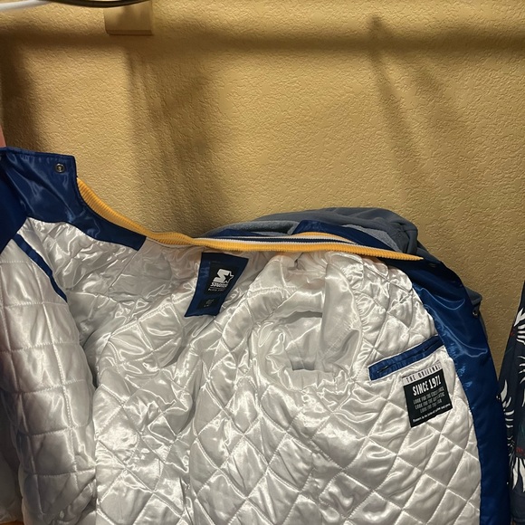 Oaklandish Starter Jacket in Warriors colorway - Picture 5 of 5